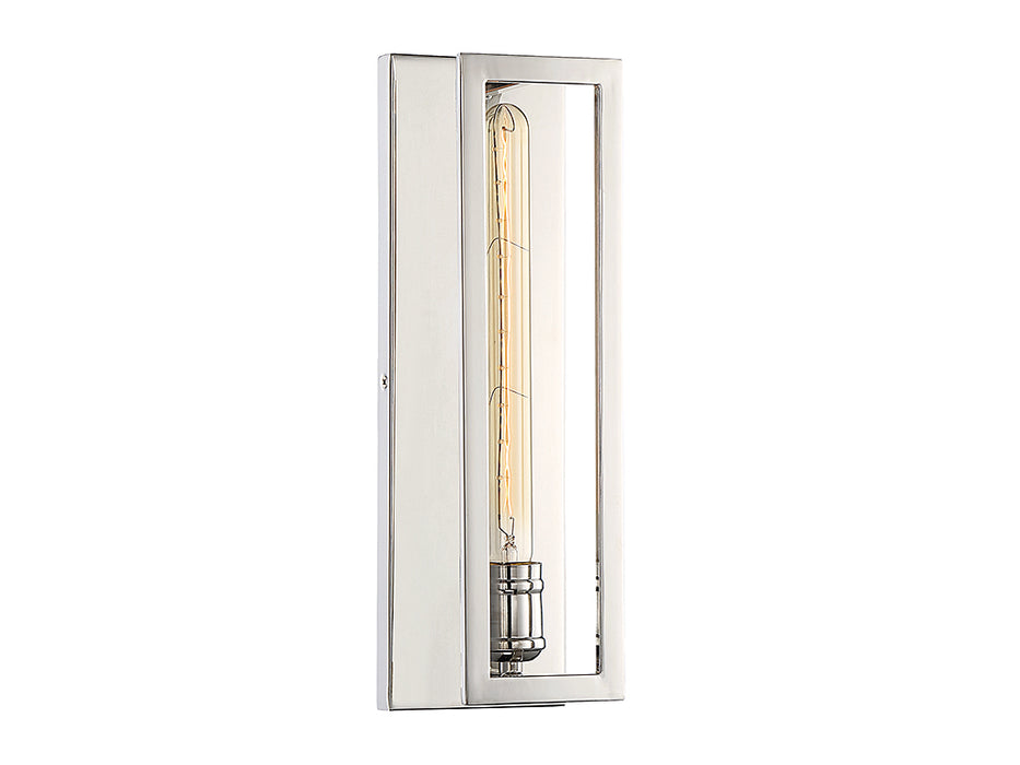 Savoy House 9-900-1-109 One Light Wall Sconce, Polished Nickel