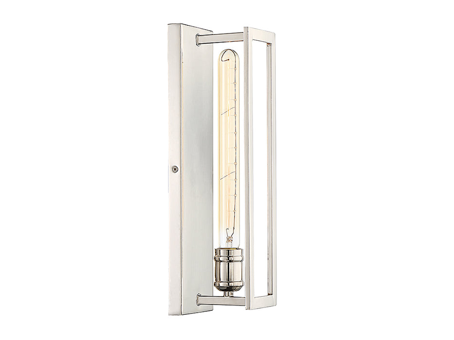 Savoy House 9-900-1-109 One Light Wall Sconce, Polished Nickel