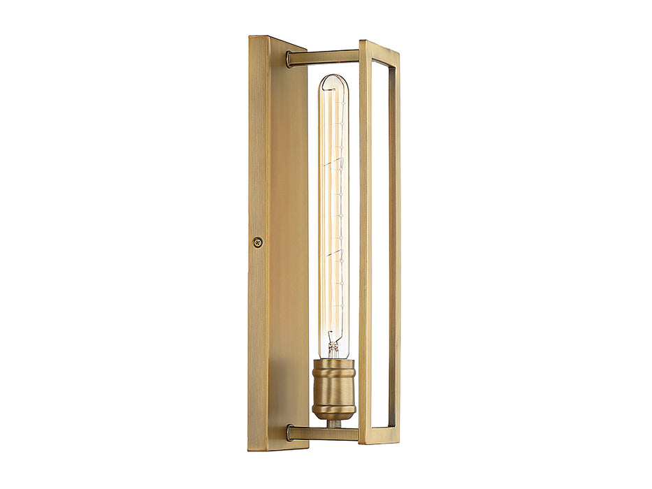 Savoy House 9-900-1-322 One Light Wall Sconce, Warm Brass