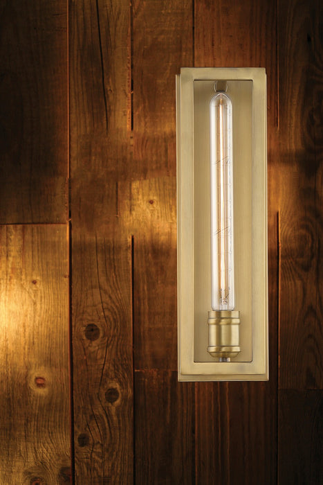 Savoy House 9-900-1-322 One Light Wall Sconce, Warm Brass