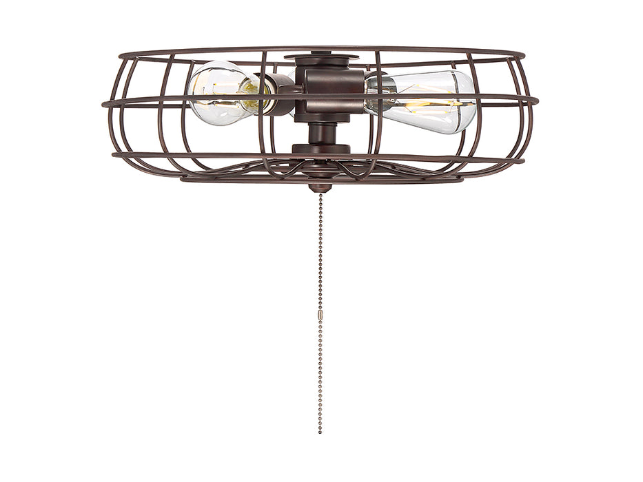 Meridian M2028ORB Three Light Fan Light Kit, Oil Rubbed Bronze