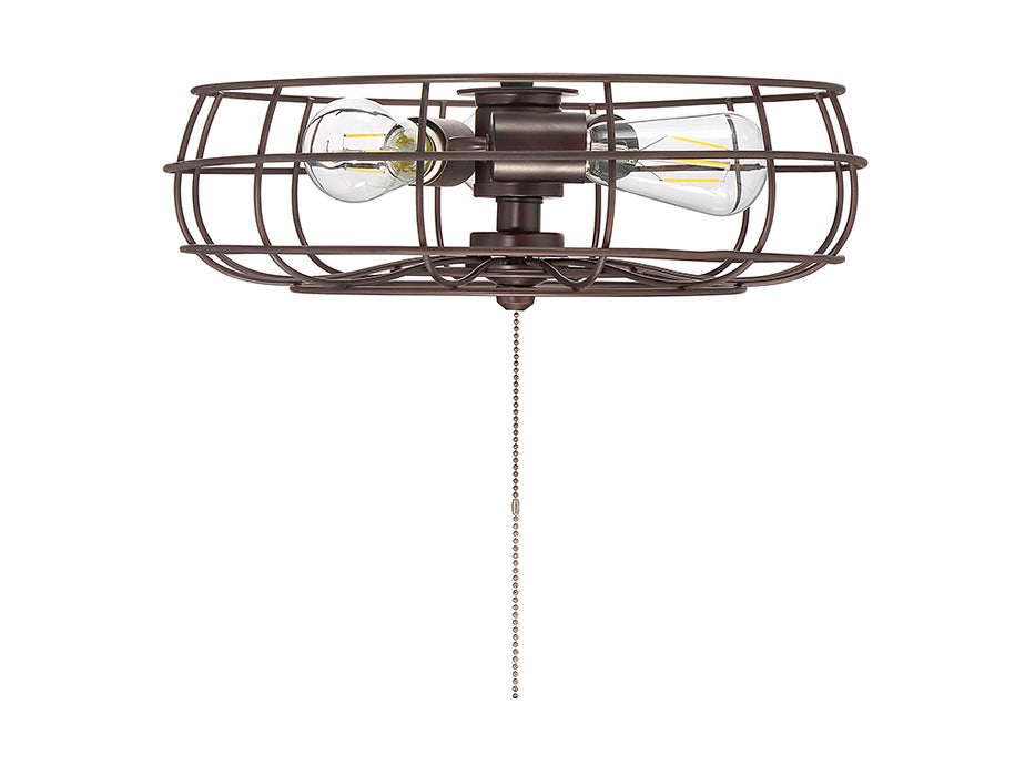 Meridian M2028ORB Three Light Fan Light Kit, Oil Rubbed Bronze