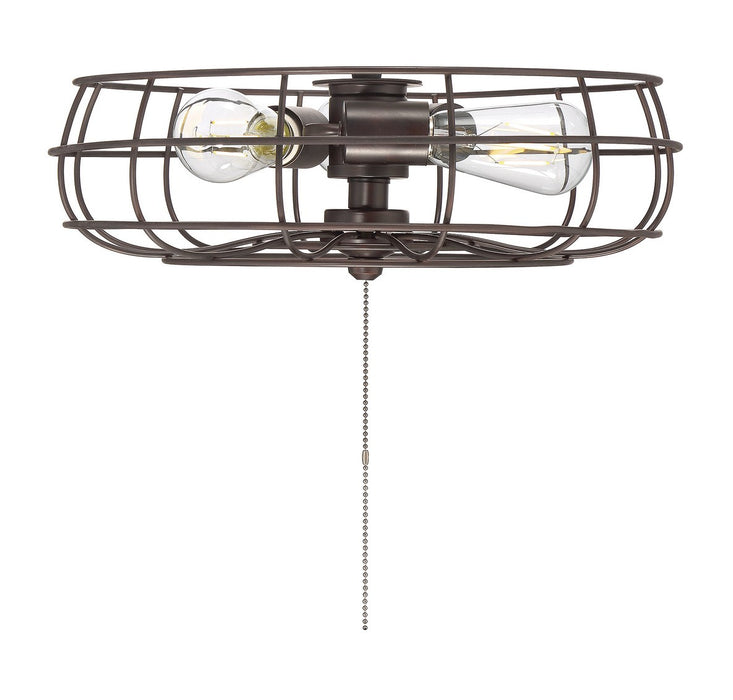 Meridian M2028ORB Three Light Fan Light Kit, Oil Rubbed Bronze