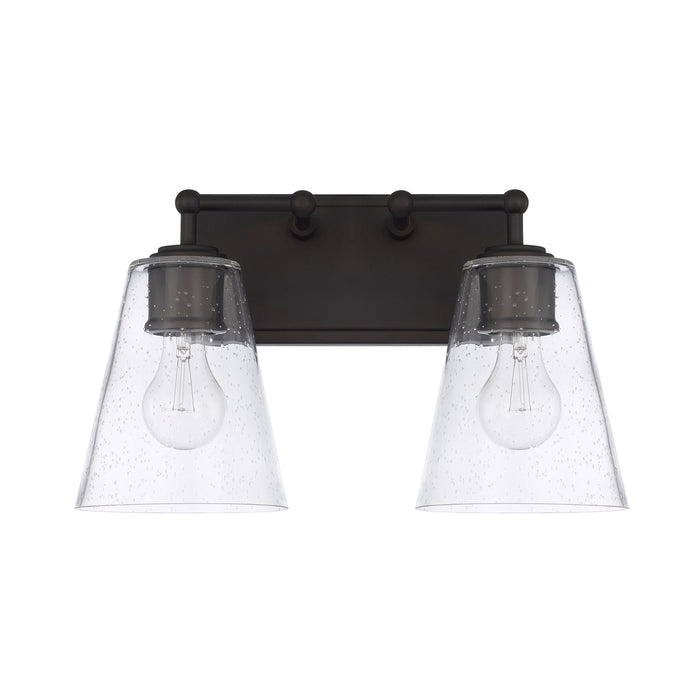 Capital Lighting 121721OB-463 Two Light Vanity, Old Bronze
