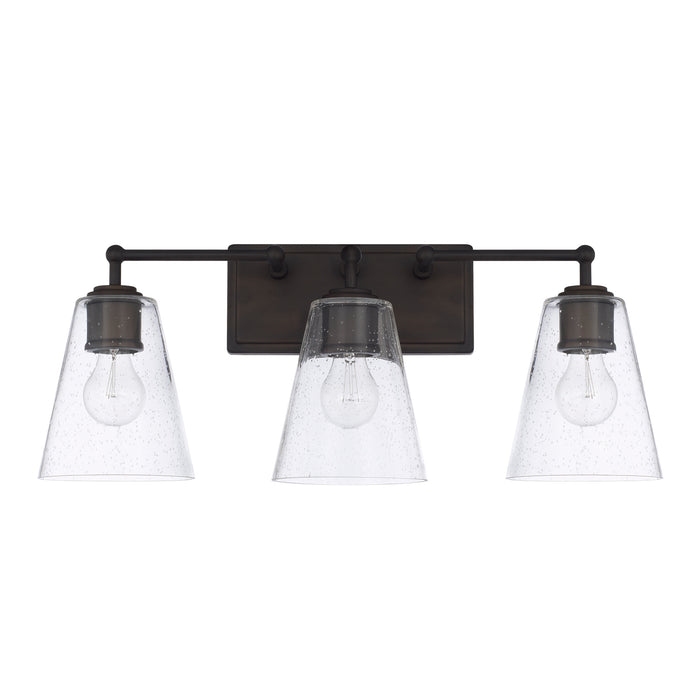Capital Lighting 121731OB-463 Three Light Vanity, Old Bronze