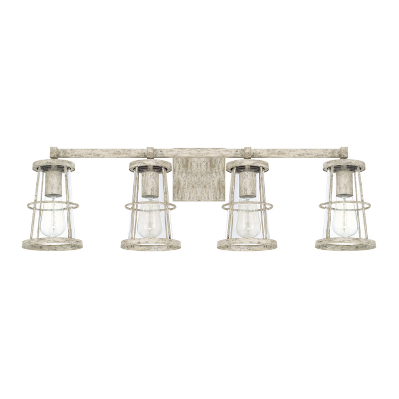 Capital Lighting 127441MS Four Light Vanity, Mystic Sand