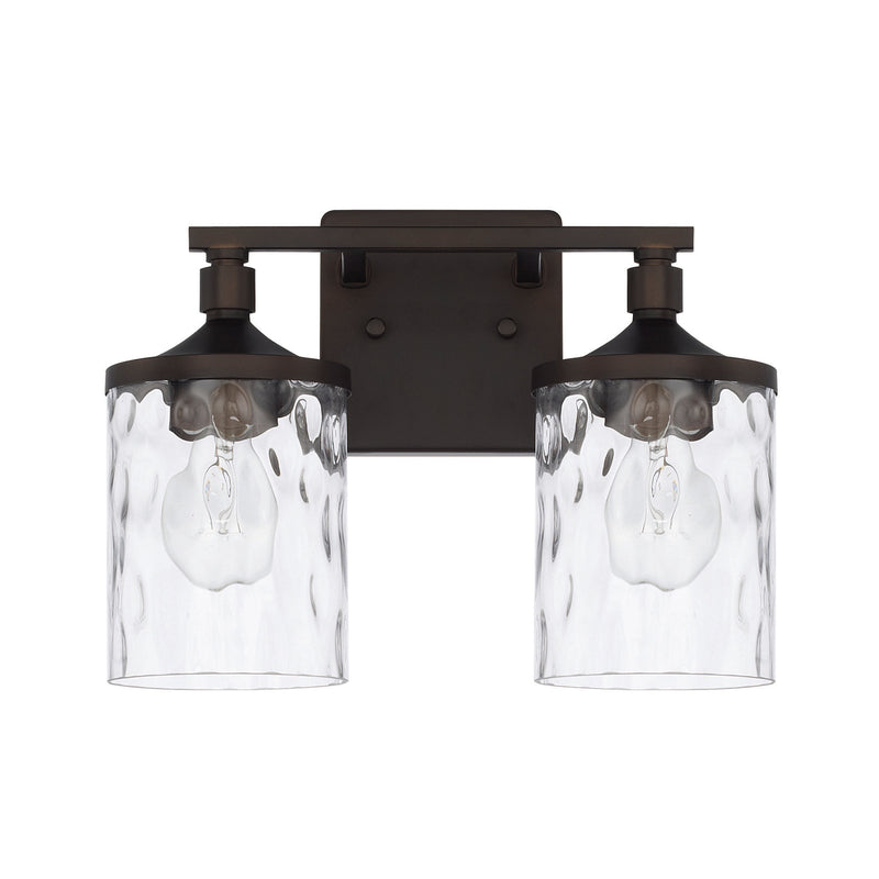 Capital Lighting 128821BZ-451 Two Light Vanity, Bronze