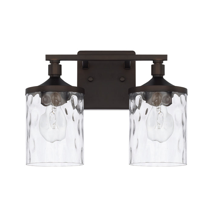 Capital Lighting 128821BZ-451 Two Light Vanity, Bronze