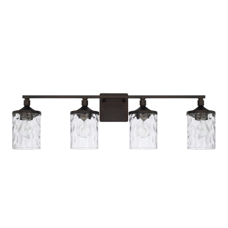 Capital Lighting 128841BZ-451 Four Light Vanity, Bronze