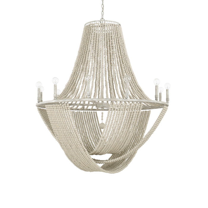 Capital Lighting 429501MS 12 Light Chandelier, Mystic Sand