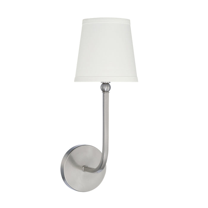 Capital Lighting 619311BN-674 One Light Wall Sconce, Brushed Nickel