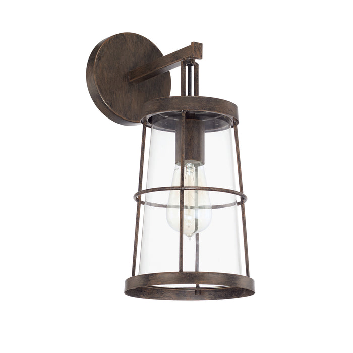 Capital Lighting 627411NG One Light Wall Sconce, Nordic Grey