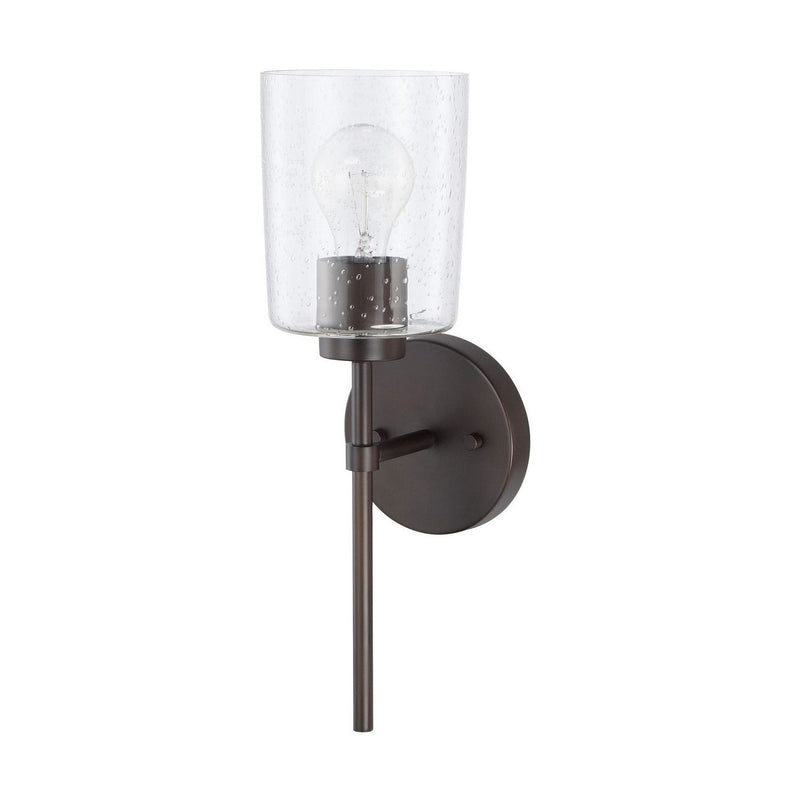 Capital Lighting 628511BZ-449 One Light Wall Sconce, Bronze
