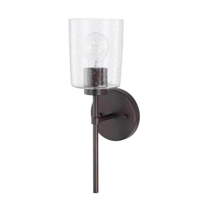 Capital Lighting 628511BZ-449 One Light Wall Sconce, Bronze