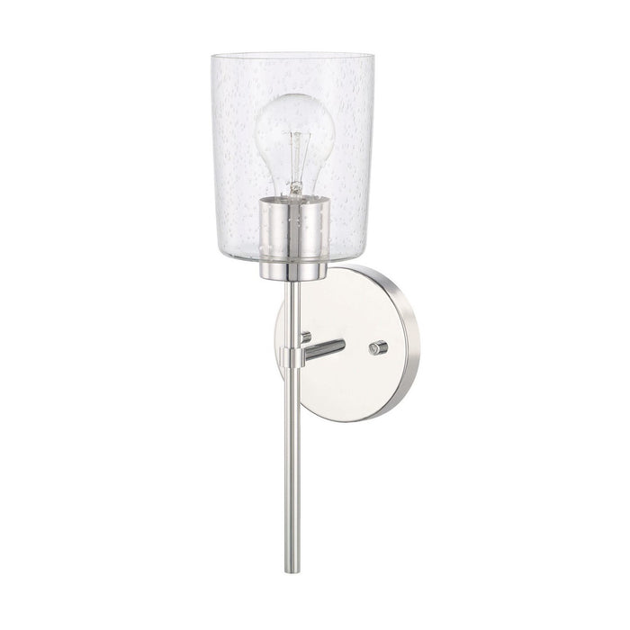 Capital Lighting 628511CH-449 One Light Wall Sconce, Chrome