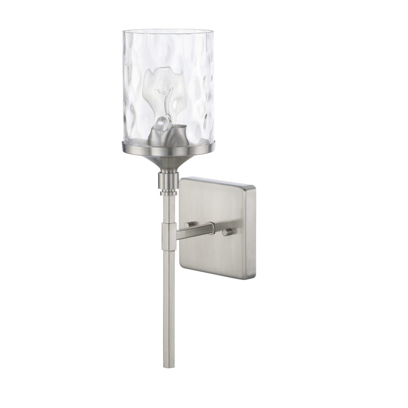 Capital Lighting 628811BN-451 One Light Wall Sconce, Brushed Nickel