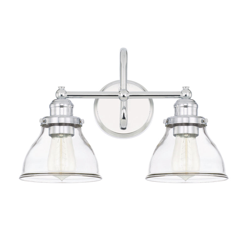 Capital Lighting 8302CH-461 Two Light Vanity, Chrome