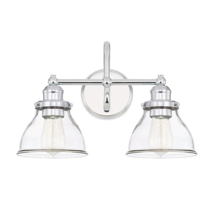 Capital Lighting 8302CH-461 Two Light Vanity, Chrome