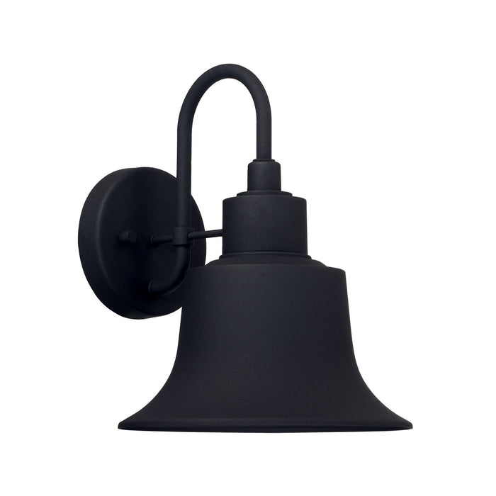 Capital Lighting 926311BK One Light Outdoor Wall Lantern, Black