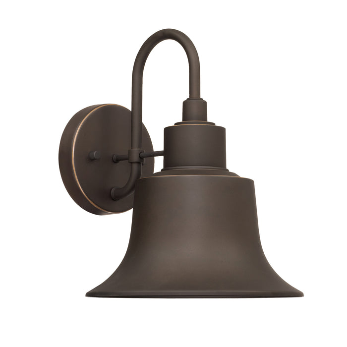 Capital Lighting 926311OZ One Light Outdoor Wall Lantern, Oiled Bronze