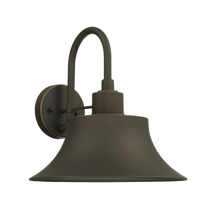 Capital Lighting 926312OZ One Light Outdoor Wall Lantern, Oiled Bronze
