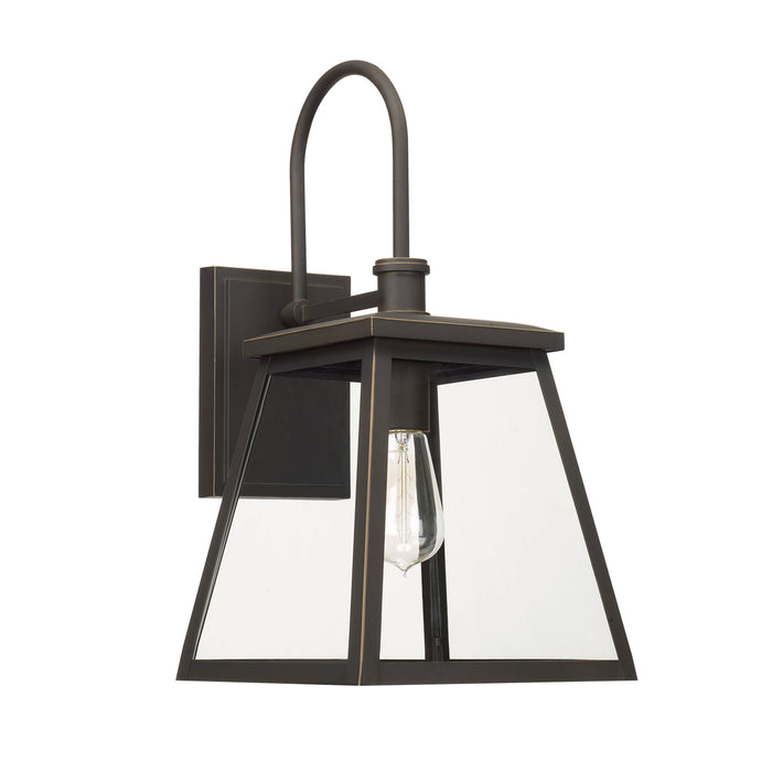 Capital Lighting 926812OZ One Light Outdoor Wall Lantern, Oiled Bronze
