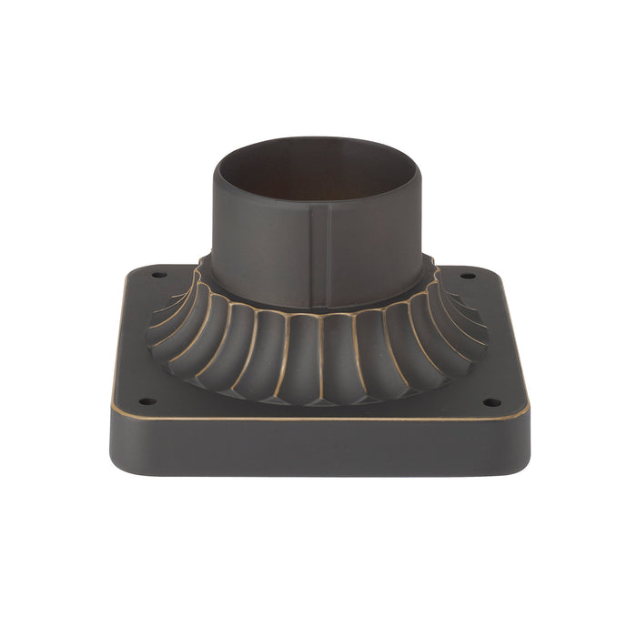 Capital Lighting 929902OZ Pier Mount Flange, Oiled Bronze