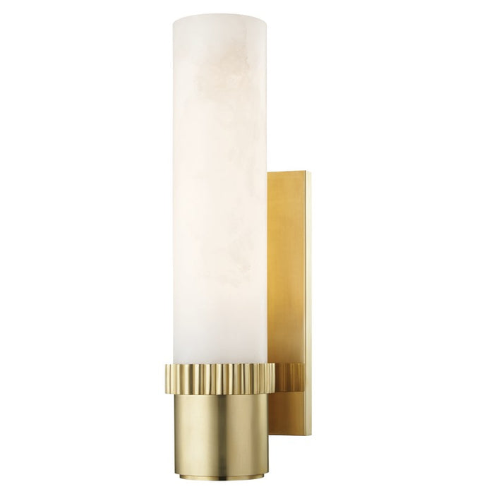 Hudson Valley 1260-AGB LED Wall Sconce, Aged Brass