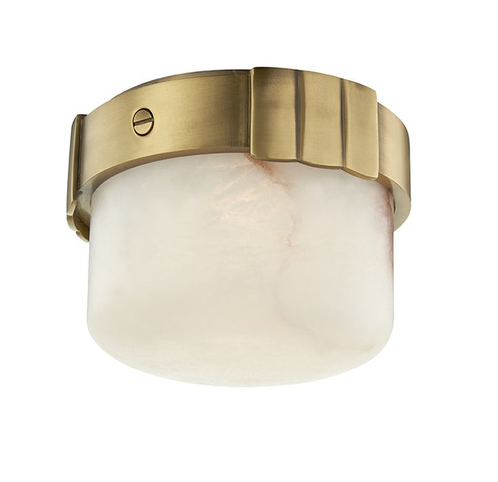 Hudson Valley 1410-AGB LED Flush Mount, Aged Brass