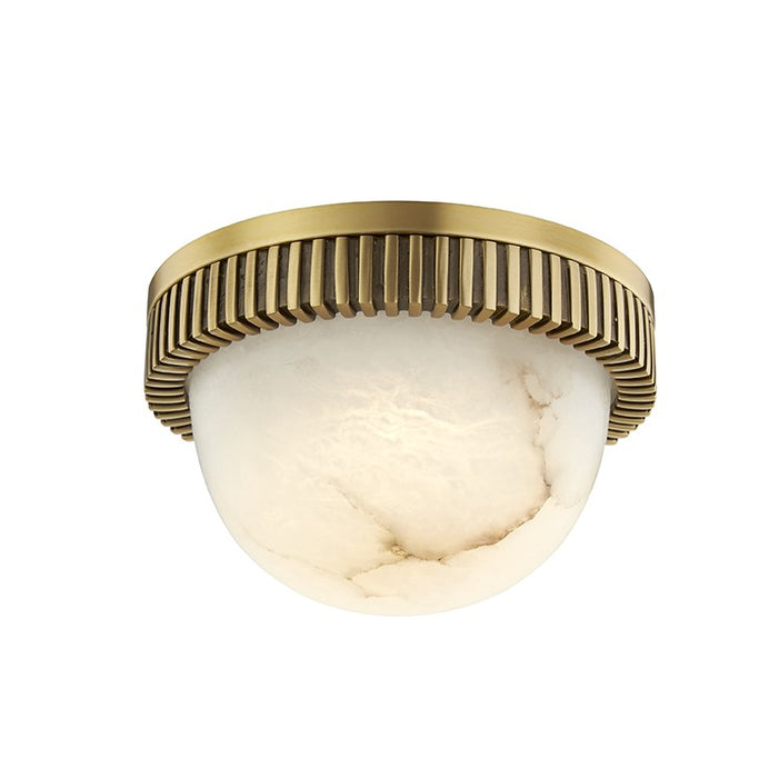 Hudson Valley 1430-AGB LED Flush Mount, Aged Brass