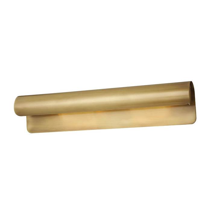 Hudson Valley 1525-AGB Two Light Wall Sconce, Aged Brass