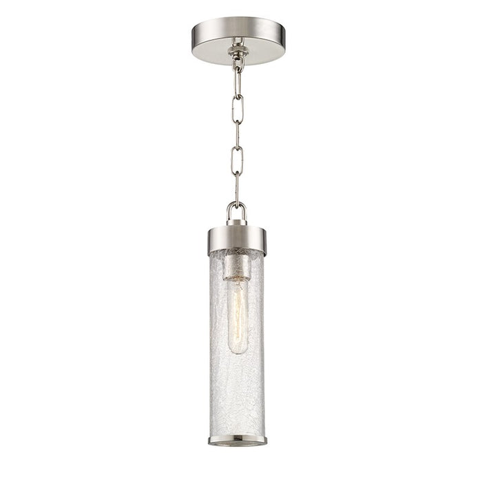 Hudson Valley 1700-PN One Light Pendant, Polished Nickel