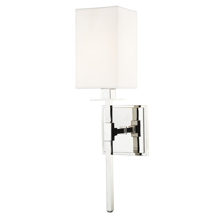 Hudson Valley 4400-PN One Light Wall Sconce, Polished Nickel