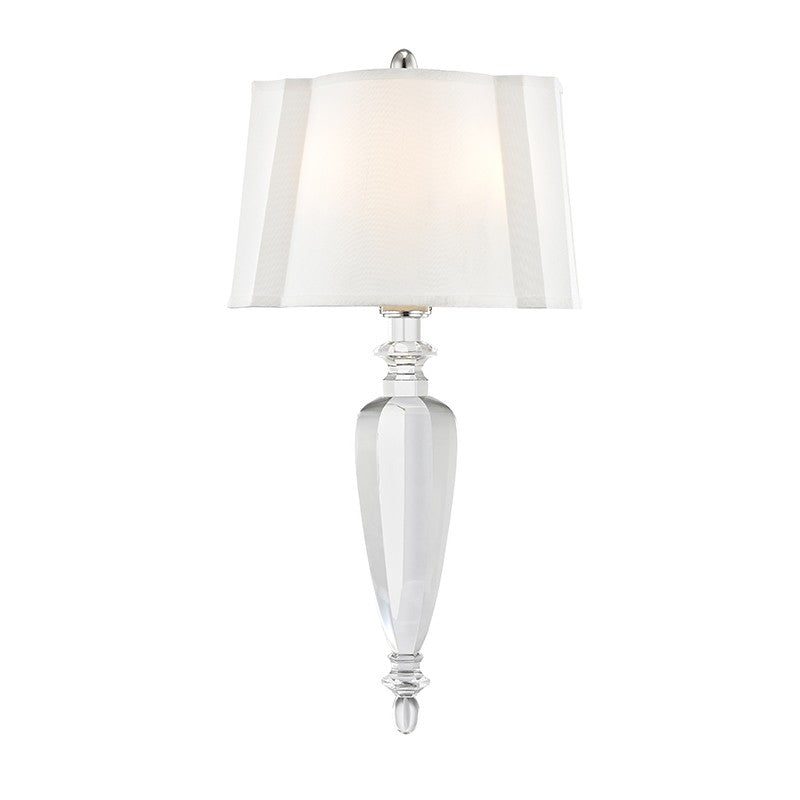 Hudson Valley 7411-PN Two Light Wall Sconce, Polished Nickel