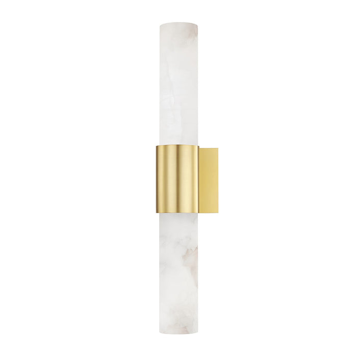 Hudson Valley 8210-AGB LED Wall Sconce, Aged Brass