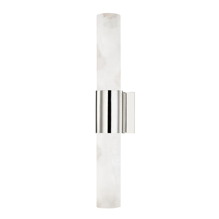 Hudson Valley 8210-PN LED Wall Sconce, Polished Nickel