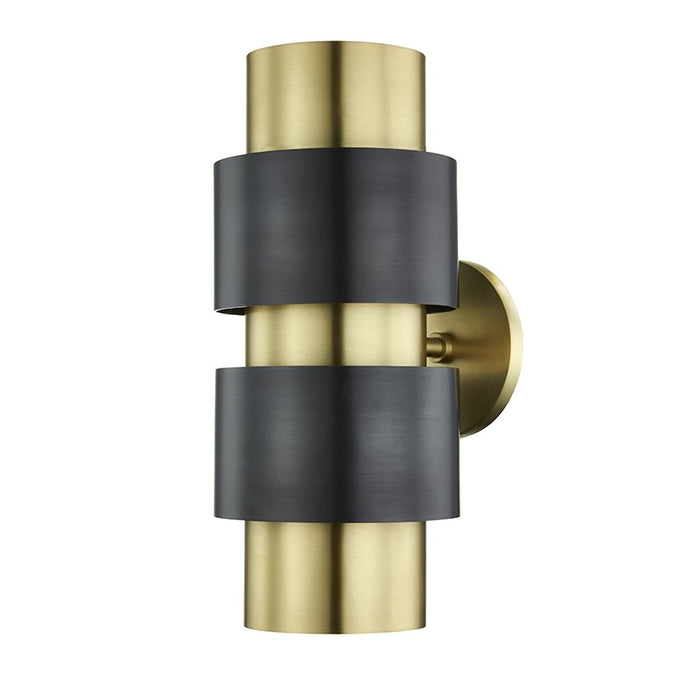 Hudson Valley 9420-AOB Two Light Wall Sconce, Aged Old Bronze