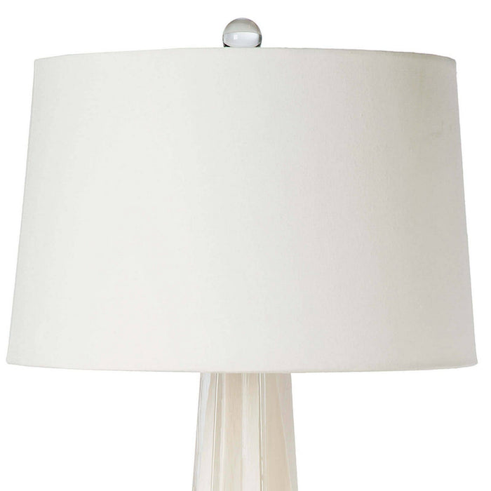 Regina Andrew 13-1098WT One Light Table Lamp, White