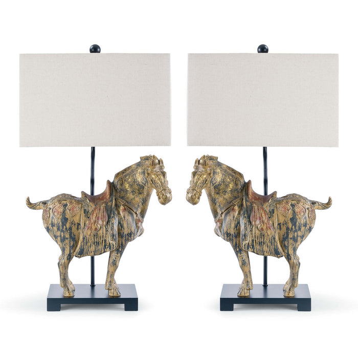 Regina Andrew 13-1111 One Light Table Lamp, Distressed Painted