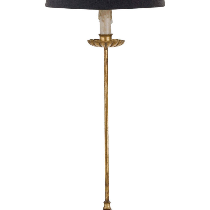 Regina Andrew 13-1172 One Light Table Lamp, Antique Gold Leaf