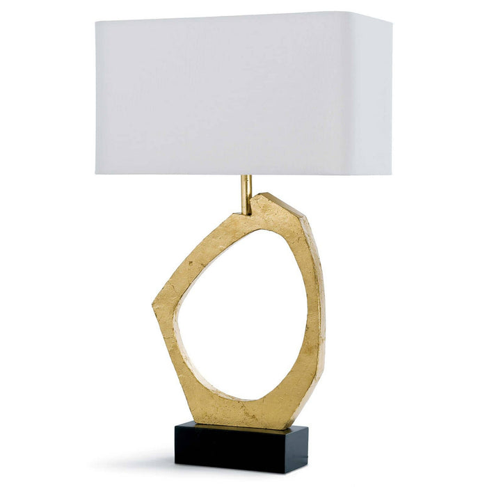 Regina Andrew 13-1176 One Light Table Lamp, Gold Leaf