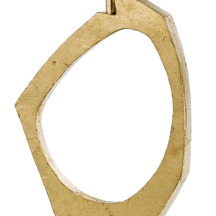 Regina Andrew 13-1176 One Light Table Lamp, Gold Leaf