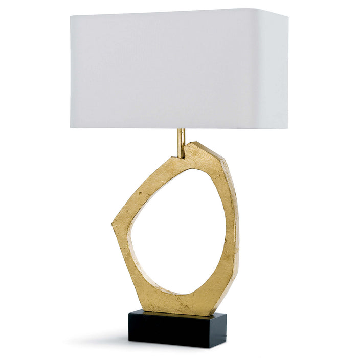 Regina Andrew 13-1176 One Light Table Lamp, Gold Leaf