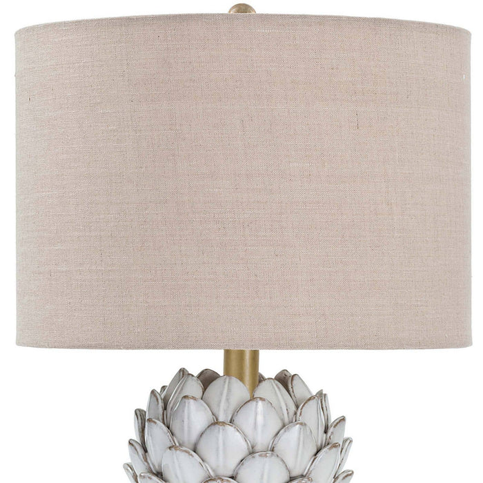Regina Andrew 13-1194 One Light Table Lamp, White