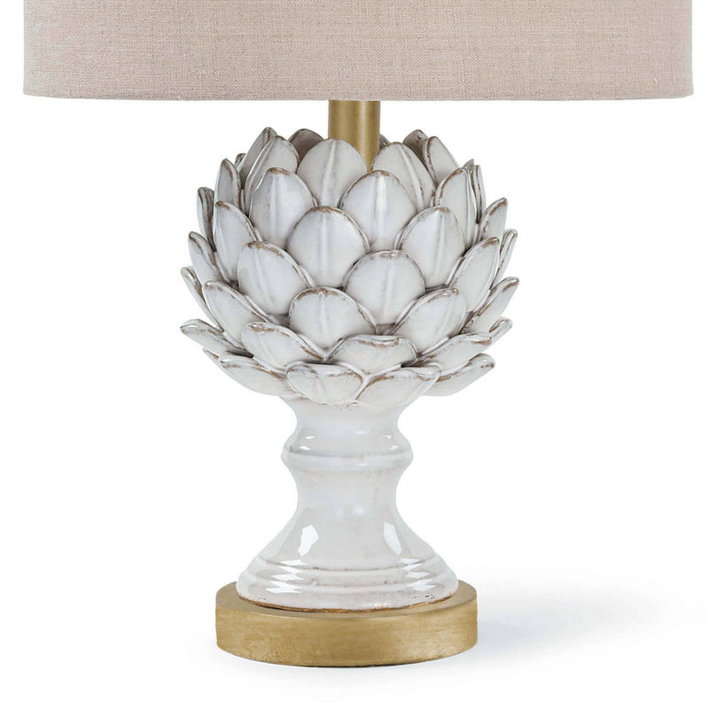 Regina Andrew 13-1194 One Light Table Lamp, White