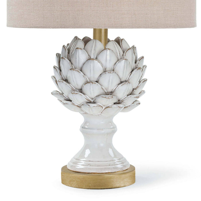 Regina Andrew 13-1194 One Light Table Lamp, White