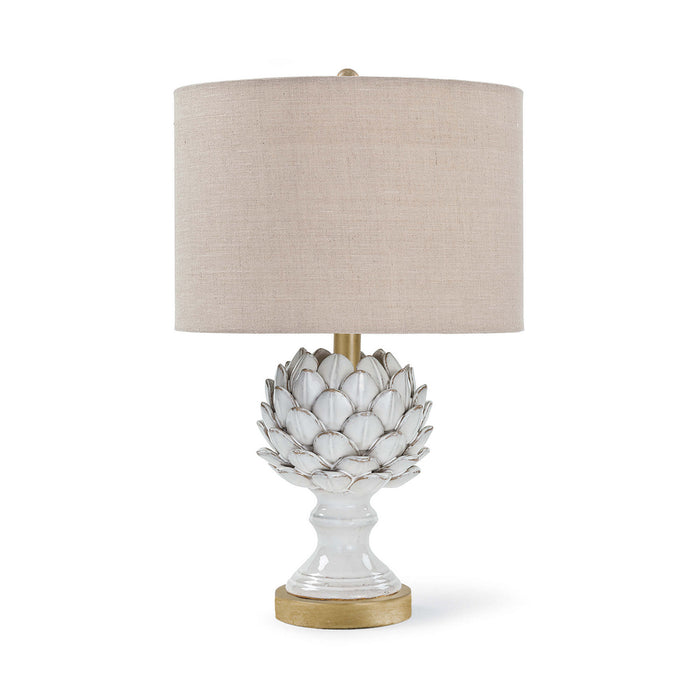 Regina Andrew 13-1194 One Light Table Lamp, White