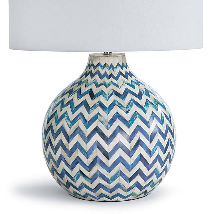 Regina Andrew 13-1200 One Light Table Lamp, Indigo