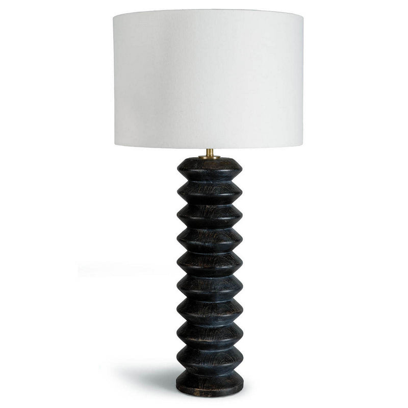 Regina Andrew 13-1210EB One Light Table Lamp, Ebony
