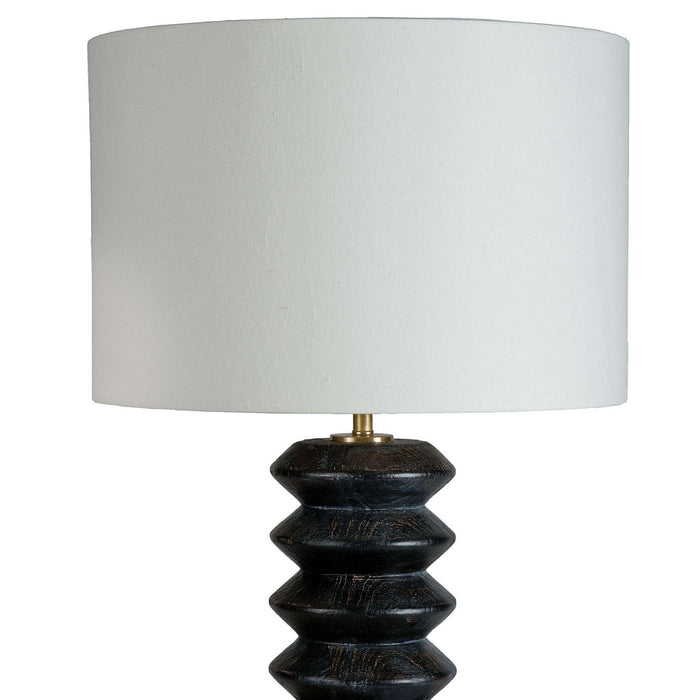 Regina Andrew 13-1210EB One Light Table Lamp, Ebony